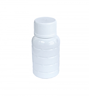 FLACON PET 50ML CHIM PG ALB CU CAPAC