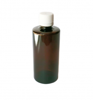 FLACON PET 100ML N BRUN CU CAPAC