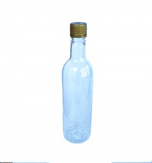 FLACON PET 200ML ALC CLAR CU CAPAC