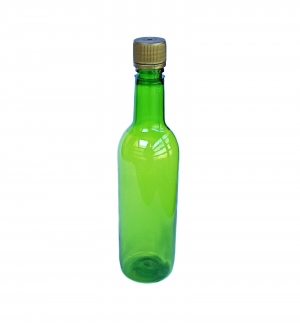 FLACON PET 200ML ALC CLAR CU CAPAC