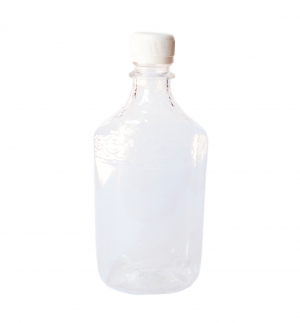 FLACON PET 500ML ALC CLAR CU CAPAC