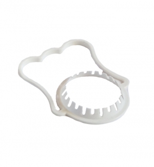 MANER 38mm Flacoane Alb